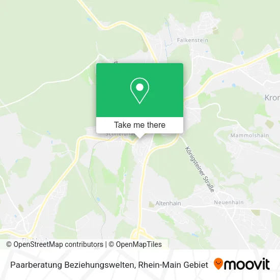 Карта Paarberatung Beziehungswelten