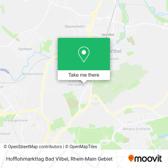 Карта Hofflohmarkttag Bad Vilbel