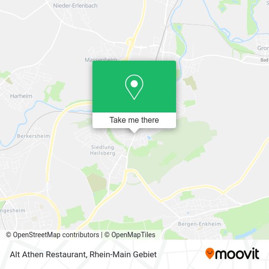 Карта Alt Athen Restaurant