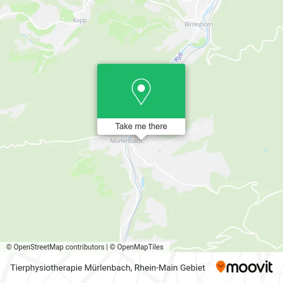 Карта Tierphysiotherapie Mürlenbach