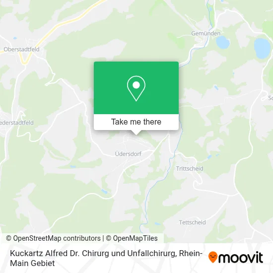 Kuckartz Alfred Dr. Chirurg und Unfallchirurg map