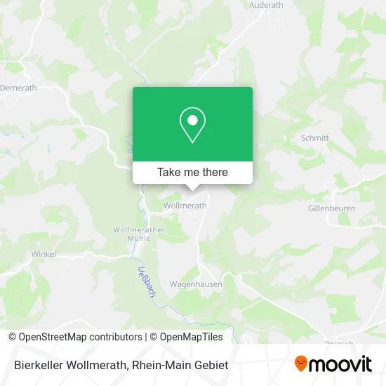 Карта Bierkeller Wollmerath