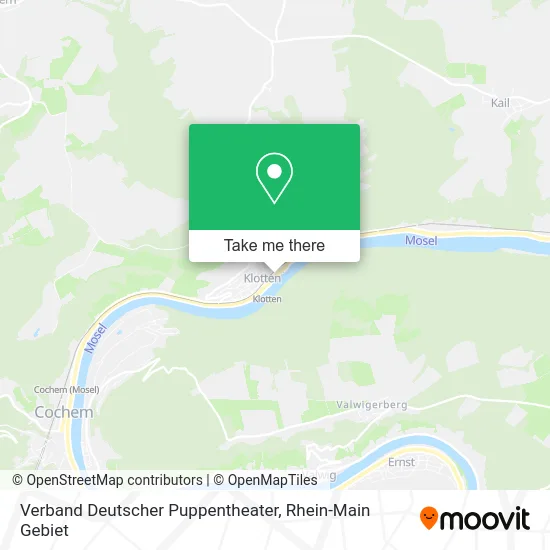 Карта Verband Deutscher Puppentheater
