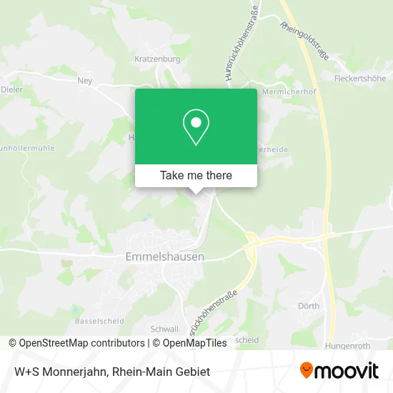 W+S Monnerjahn map