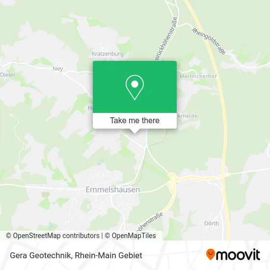 Карта Gera Geotechnik