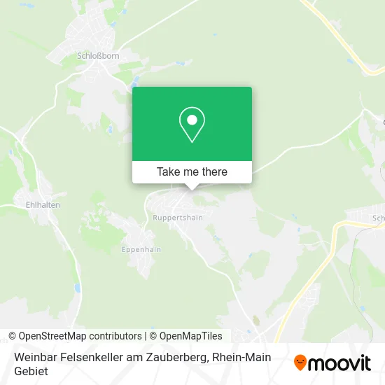 Карта Weinbar Felsenkeller am Zauberberg