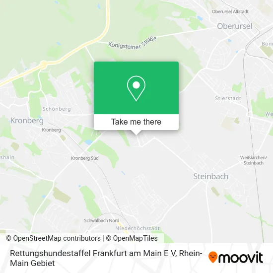 Карта Rettungshundestaffel Frankfurt am Main E V