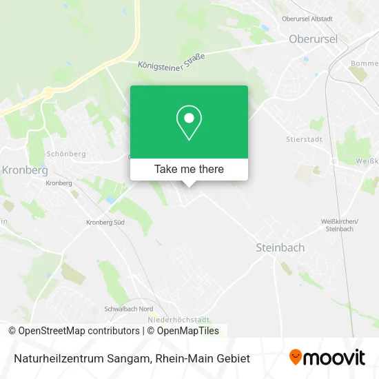 Карта Naturheilzentrum Sangam