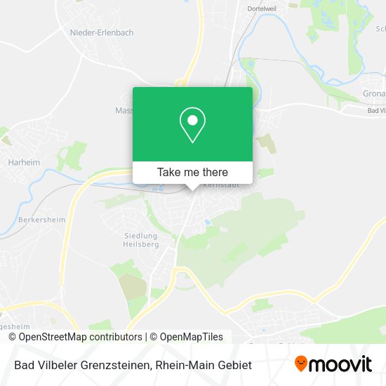 Карта Bad Vilbeler Grenzsteinen