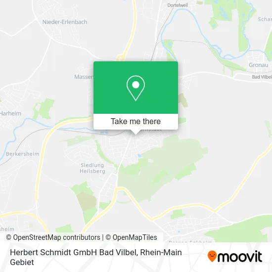Карта Herbert Schmidt GmbH Bad Vilbel