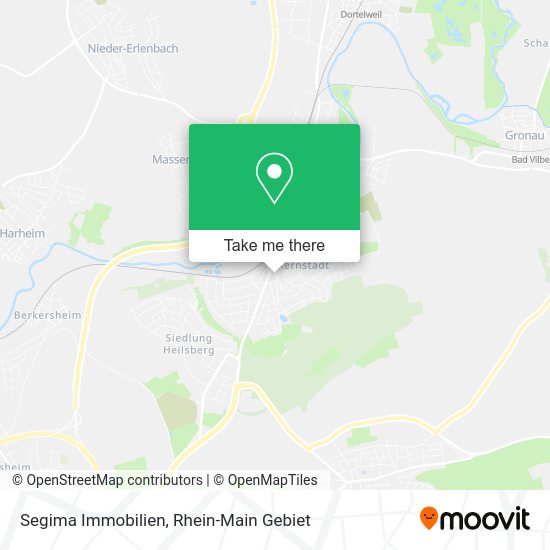 Карта Segima Immobilien