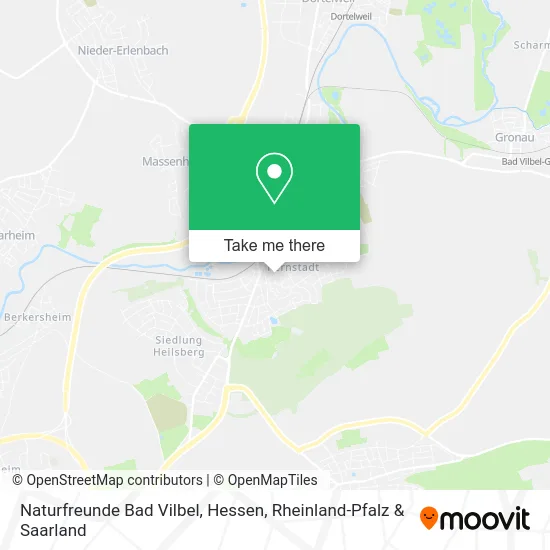 Карта Naturfreunde Bad Vilbel
