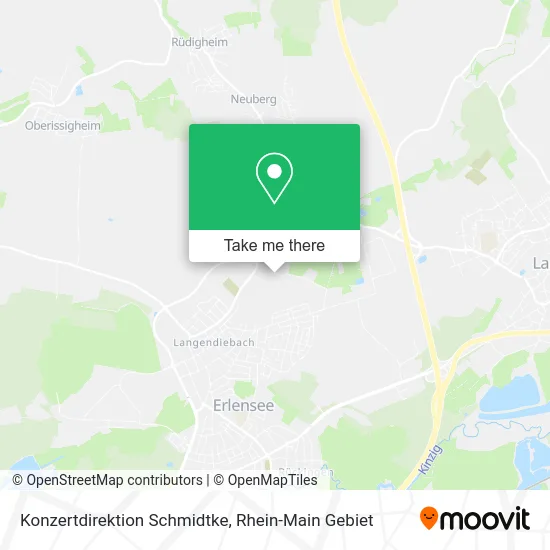 Карта Konzertdirektion Schmidtke
