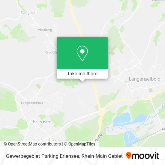 Карта Gewerbegebiet Parking Erlensee