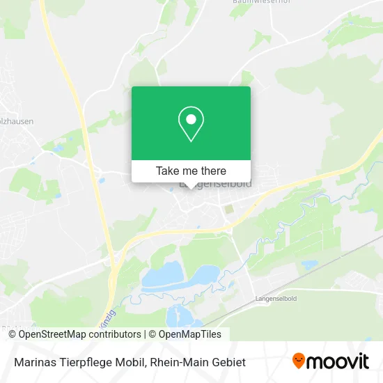 Карта Marinas Tierpflege Mobil