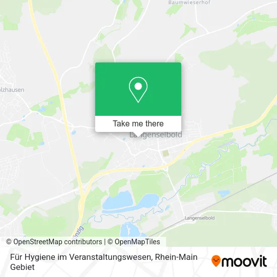 Карта Für Hygiene im Veranstaltungswesen