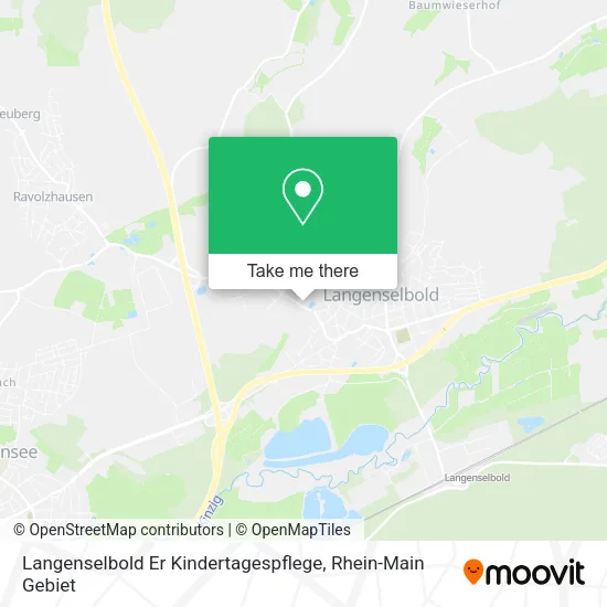 Карта Langenselbold Er Kindertagespflege