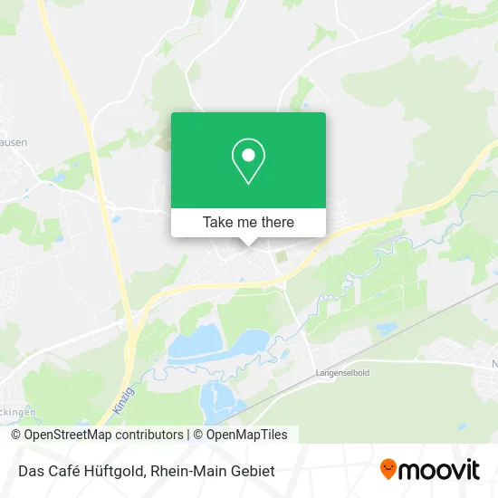 Das Café Hüftgold map