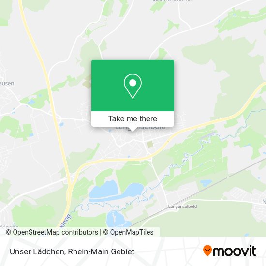 Карта Unser Lädchen