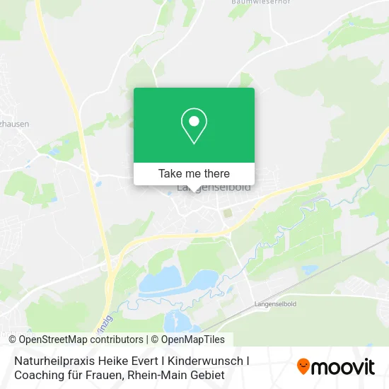 Карта Naturheilpraxis Heike Evert I Kinderwunsch I Coaching für Frauen
