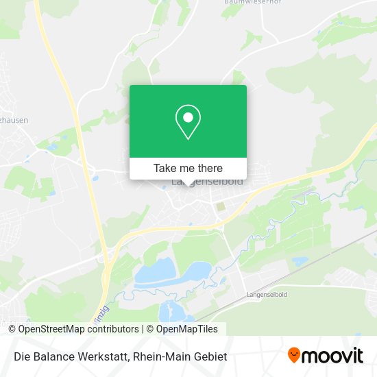Карта Die Balance Werkstatt
