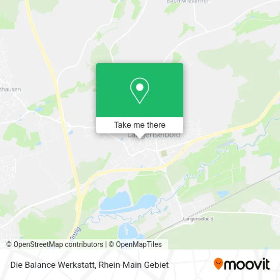 Карта Die Balance Werkstatt