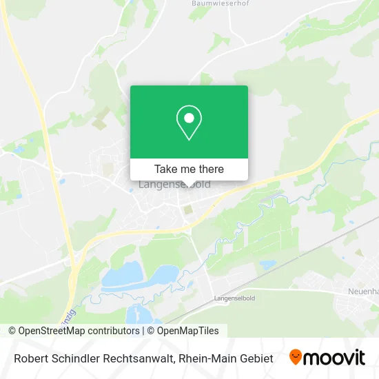 Карта Robert Schindler Rechtsanwalt