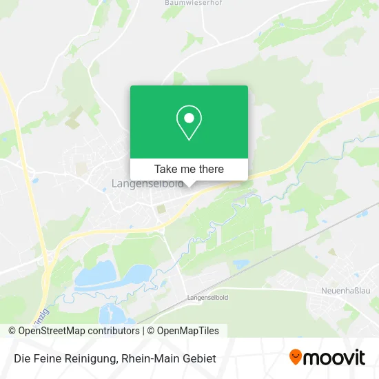 Карта Die Feine Reinigung