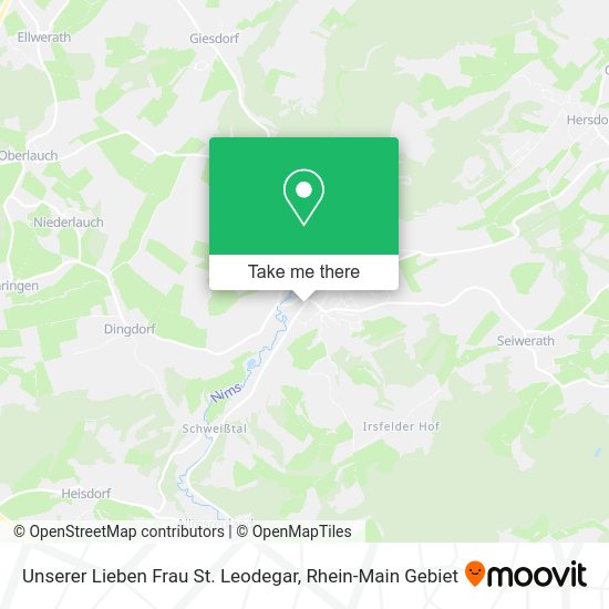 Карта Unserer Lieben Frau St. Leodegar