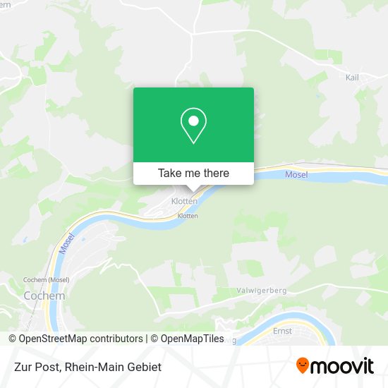 Карта Zur Post