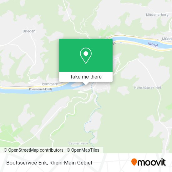 Карта Bootsservice Enk