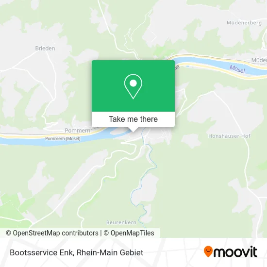 Карта Bootsservice Enk