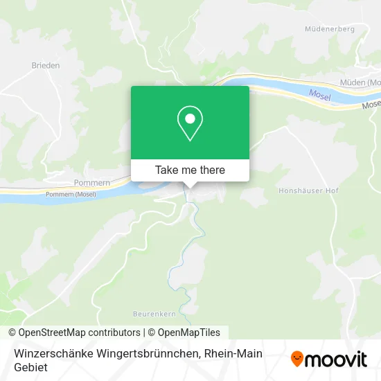 Карта Winzerschänke Wingertsbrünnchen