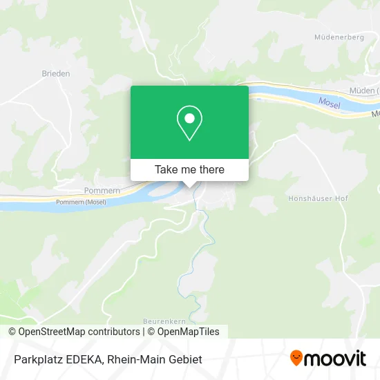 Карта Parkplatz EDEKA