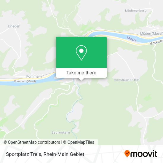 Карта Sportplatz Treis