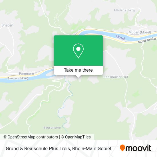 Карта Grund & Realschule Plus Treis