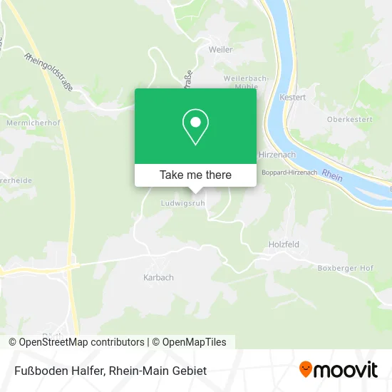 Карта Fußboden Halfer