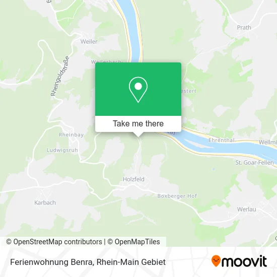Карта Ferienwohnung Benra