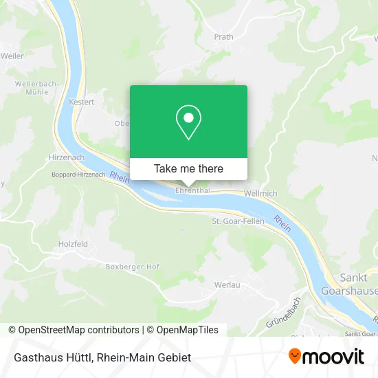 Карта Gasthaus Hüttl