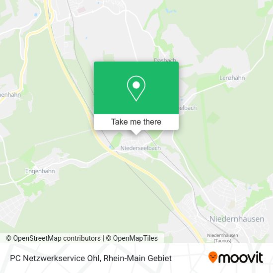PC Netzwerkservice Ohl map