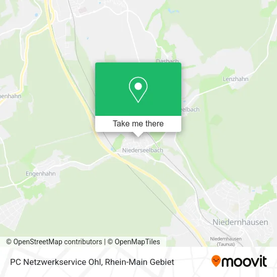 PC Netzwerkservice Ohl map
