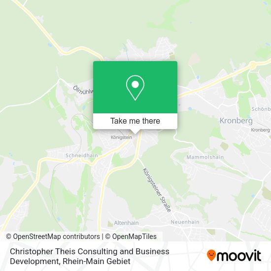 Christopher Theis Consulting and Business Development map