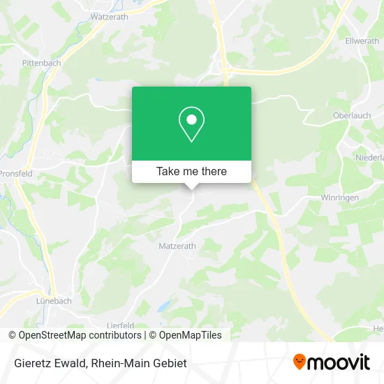 Карта Gieretz Ewald