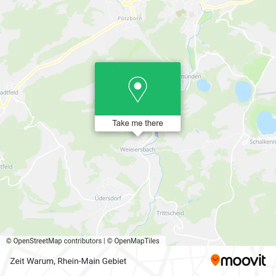 Карта Zeit Warum