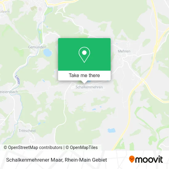 Карта Schalkenmehrener Maar