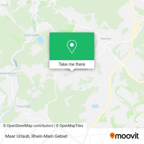 Карта Maar Urlaub