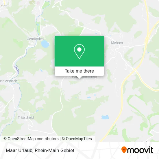 Карта Maar Urlaub