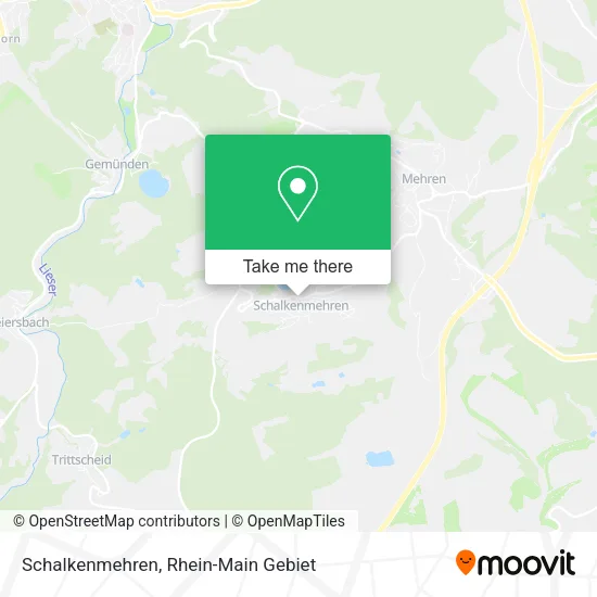 Карта Schalkenmehren