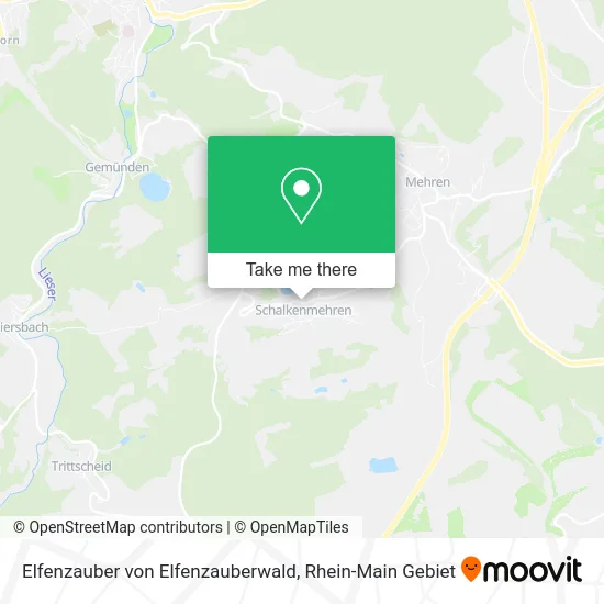 Карта Elfenzauber von Elfenzauberwald