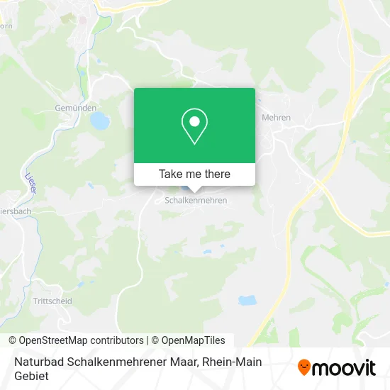 Карта Naturbad Schalkenmehrener Maar